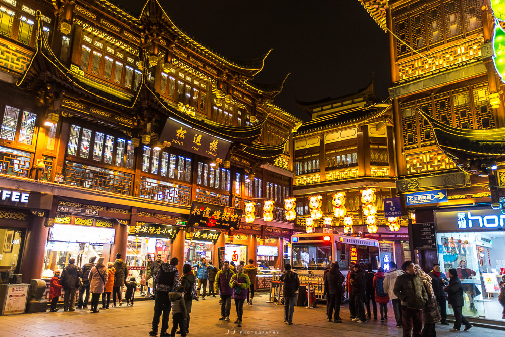 上海 豫園站 豫園老街燈會 百盞燈飾鬧元宵 Jj 毛弟的旅行攝影誌